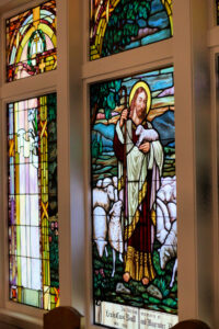 In the 1980s, Vashon Presbyterian Church purchased a beautiful stained glass memorial window.